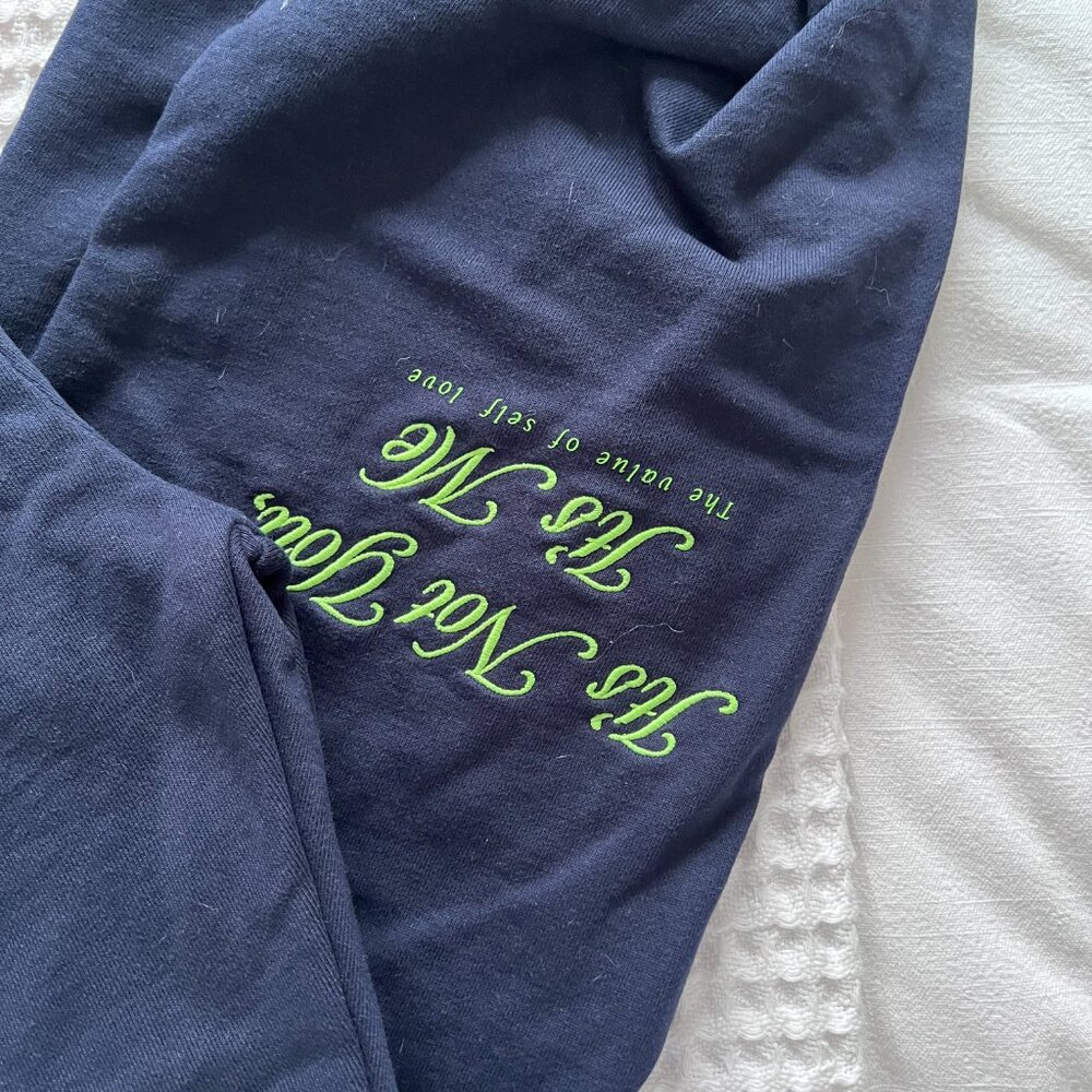 Mayfair Group It's Not You It's Me Cotton Sweatpants - Picture 8 of 11